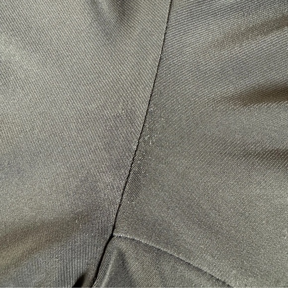 Joseph Ribkoff Cowl Neck High Low Tunic Blouse Dark Green Size 10 V Shape Back - Picture 8 of 15